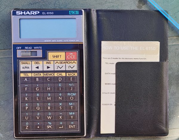 Sharp EL-6150 (anni 80 del XX sec.)