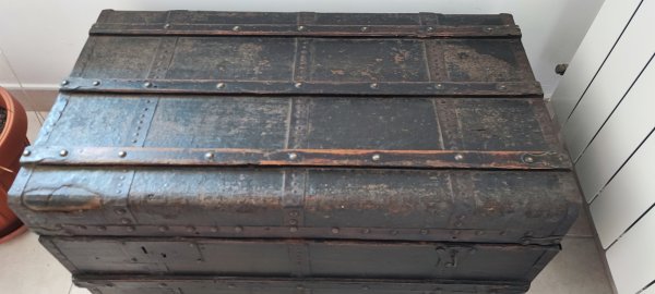 Antico baule/cassa XIX secolo